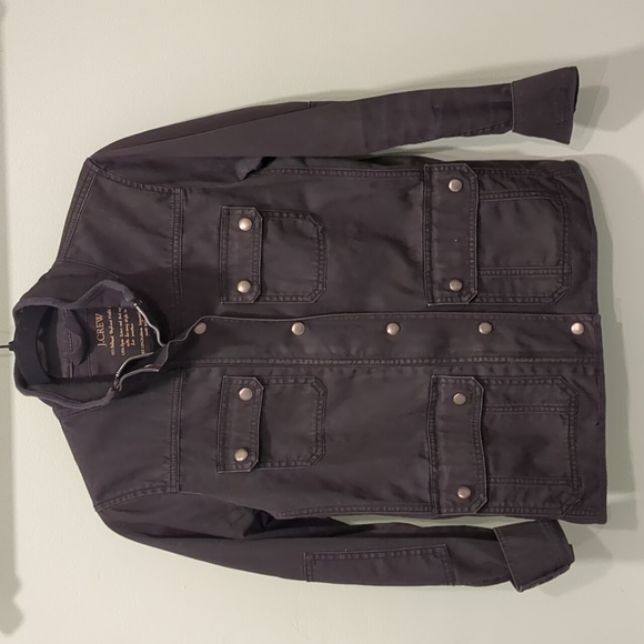 J. Crew Jackets & Blazers - J. Crew Dark Gray Utility Jacket